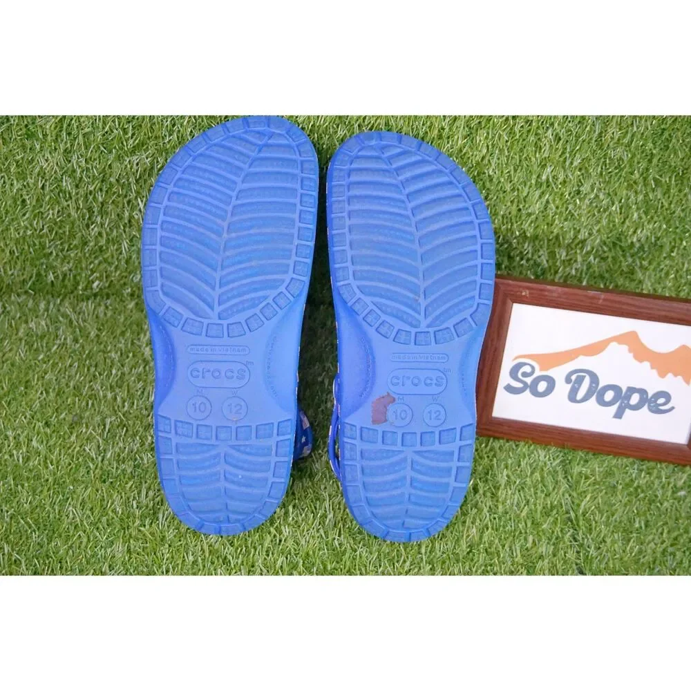Crocs Vineyard Vines Classic - American Flag Blue - Men's Size 10
